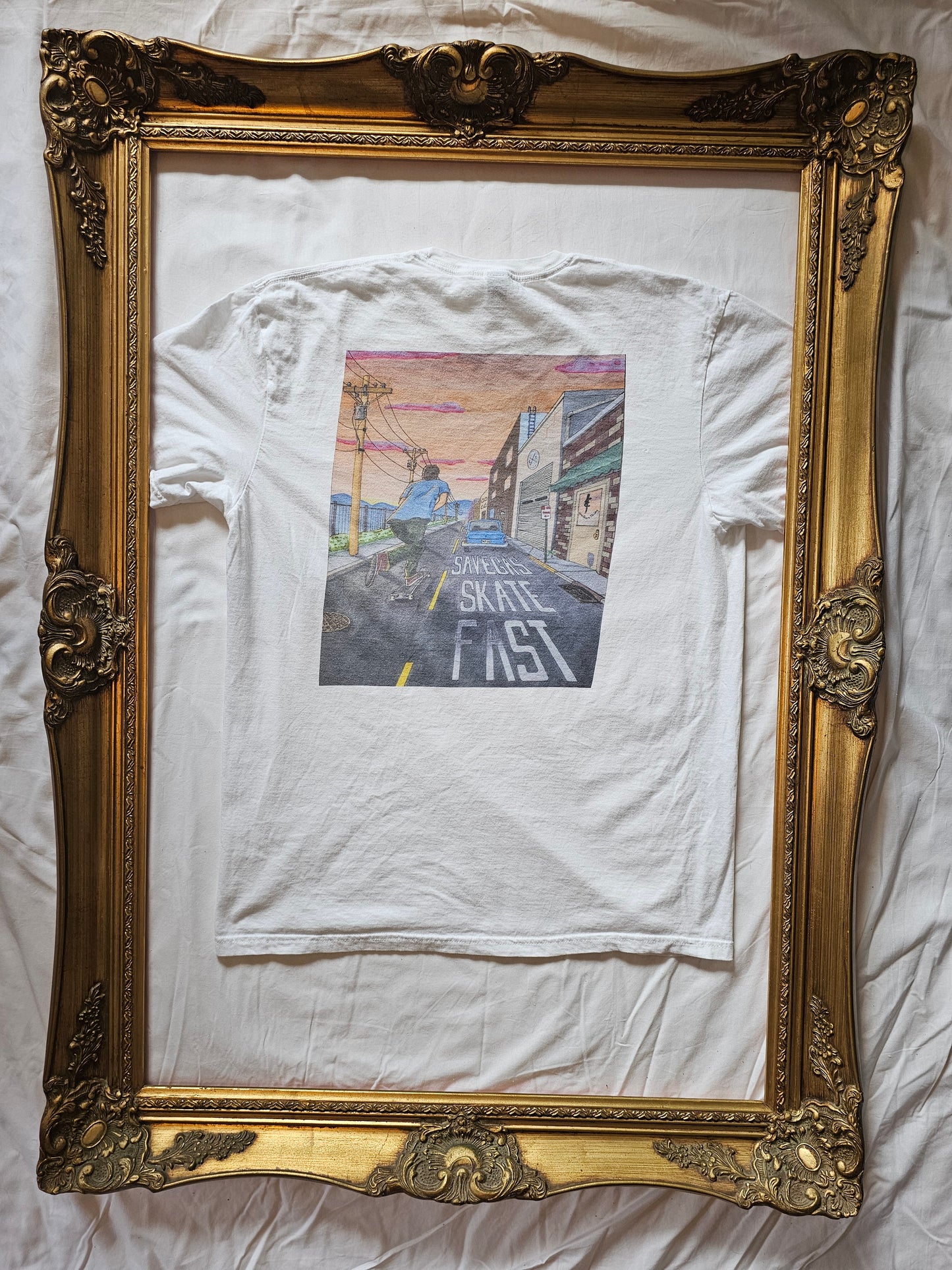 Save Gas, Skate Fast T-Shirt